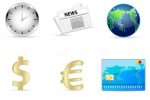 Global Finance Icon 6 Pack